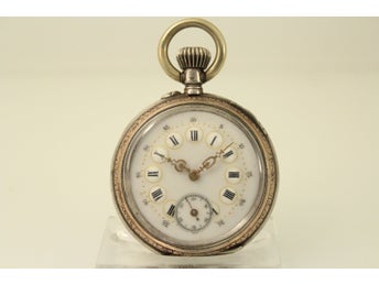 Fickur/Tablettur i silver från 1800-talet