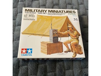 Tamiya Militära Miniatyrer 1/35 Skala Tältsats