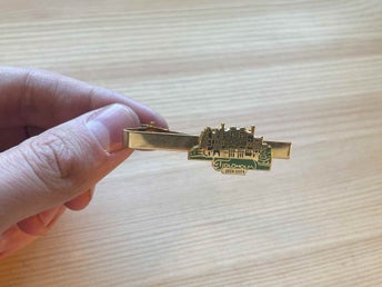 Tjolöholm slott Slipsnål - 90s vintage slipsklämma Rare