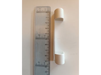 Täckkåpa till gångjärn PVC-fönster