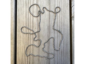 VARUPARTI 16 st - Halsband DIY i silverfärg från Lollipop