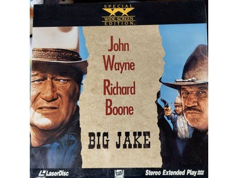 Big Jake 1971 110 Min WS 1-LD LASERDISC BEG PRIS 229 FRAKT 89