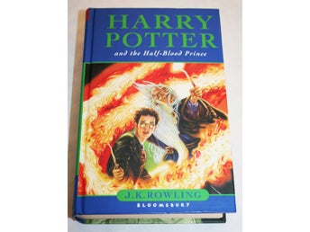 HARRY POTTER AND THE HALF-BLOOD PRINCE J.K. Rowlings 2005 1:a upplaga Bloomsbury