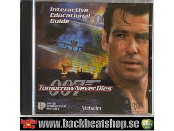 JAMES BOND, 007 - TOMORROW NEVER DIES - INTERACTIVE EDUCATIONAL GUIDE - CD-ROM