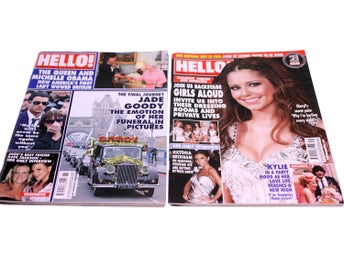 Hello Magazine-2 issues included-April/May 2009-NEW-Weight 698g-FREE postage