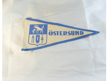 Östersund - Vintage Vimpel Flagga