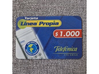 Telefonkort Chile