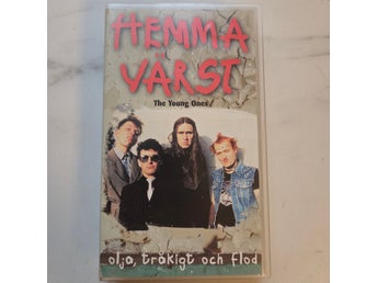 Hemma värst – The Young Ones – Olja, tråkigt och flod – VHS – Svensk text