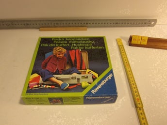 Packa kappsäcken, Ravensburger 1973, Komplett, f-mf / f-mf