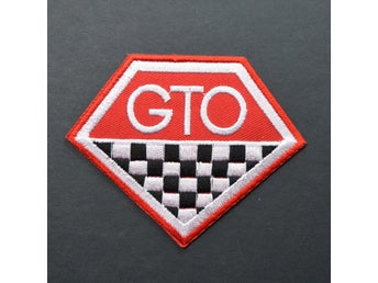 GTO Tygmärke Patch