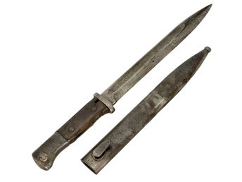 Tysk militär bajonett med balja - Från 1941 (WWII)