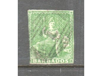 BARBADOS - 1852 - SITTANDE BRITANNIA