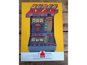 Flyer avs. Super Bank spelautomat