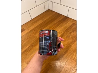 Scania mugg med lastbilsmotiv