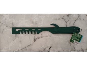 Färgomrörare med kam och burköppnare och roller avdragre, 338 mm