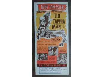 Tio Tappra Män / Burt Lancaster - Jody Lawrence - Gilbert Roland