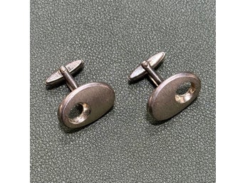 Manschettknappar. Silver.