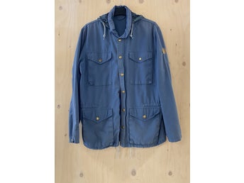 Vintage Fjällräven blå jacka L