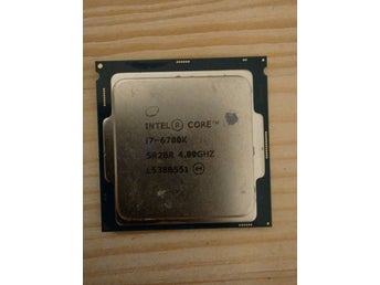 Intel Core i7-6700K 4.00GHz Processor SR2BR