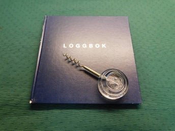 Loggbok och Nautica Korkskruv 2 delar Båda Nautica