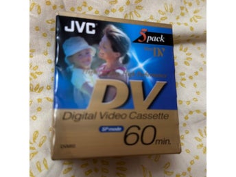 JVC Mini DV Digital Video Kassetter 5-pack 60 minuter