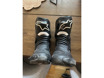 Alpinestars SMX-6 v2 Drystar MC-stövlar svarta storlek 44