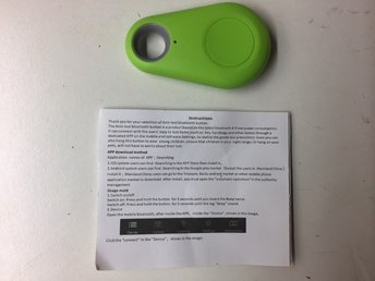 ANTI LOST BLUETOOTH KNAPP BUTTON Håll reda på din väska, hund eller andra saker! ANTI LOST BLUETOOTH KNAPP BUTTON Håll reda på din väska, hund eller andra saker!