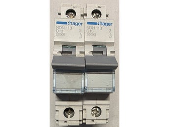 Hager Minibrytare NDN113 D13