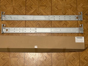 Rackskena HP 679364-001 --- 1 par, passar G8 GEN8 DL380 DL385 DL560