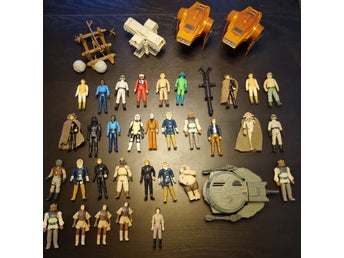 Star Wars vintage stor samling