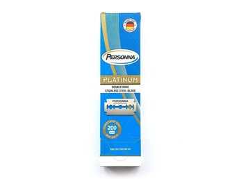 Personna Platinum Double Edge Razor Blades - 200 pack