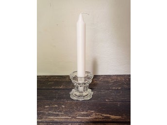 Ljusstake/ Värmeljushållare i glas