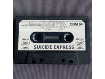 Suicide Express (Boots - Gremlin) Lös Tape Kassett ->TESTAD<- Commodore 64 / C64