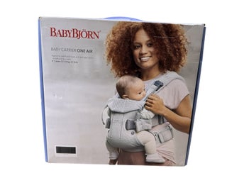 BabyBjörn One Air Bärsele Svart Mesh Ergonomisk Justerbar 0-3 År