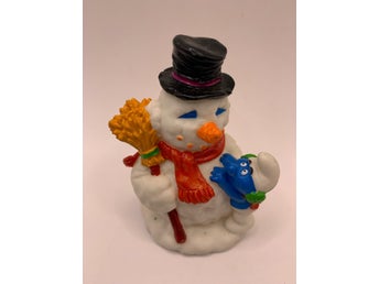 Vintage samlar-smurf snögubbe 1991