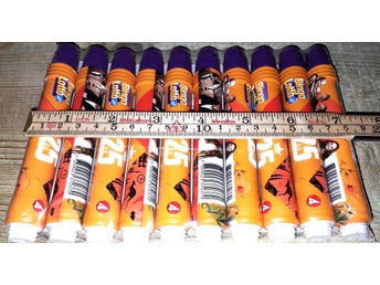 10 x nya Bingo-Lotto dutt-pennor (Oöppnat). 25 årsjubileum. Kopia på brev/namnt.