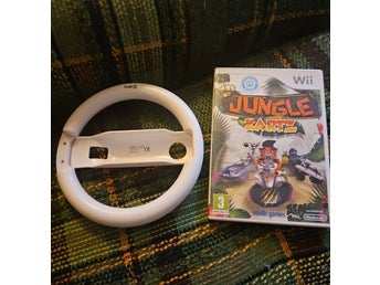 Jungle Kartz Wii med ratt