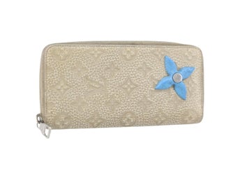 LOUIS VUITTON Taurillon Climbing Zippy Wallet Vertical Wallet M81573 Autentisk