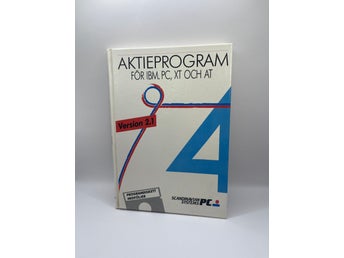 Aktieprogram för IBM PC, XT och AT – Scandinavian Systems PC aktier Version 2.1