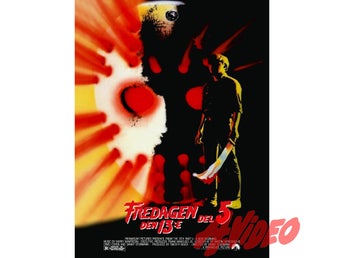 FREDAGEN DEN 13e, DEL 5 - TYPE B - DIGI-LITO-POSTER 30x40 cm