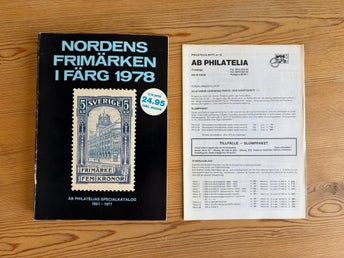 Nordens Frimärken I Färg 1978 - AB Philatelias Specialkatalog 1851 - 1977