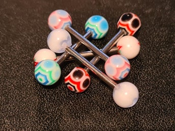 TUNGPIERINGAR 5 PACK NR 529