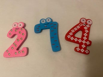 Träkylmagnet, Tidig inlärning / pedagogisk leksaker