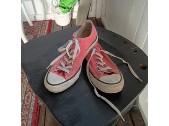 Converse All Star Låga Sneakers Rosa Stl 37