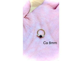 Septum piercing / Näspiercing ca 8mm