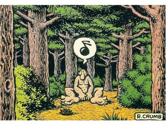 Vykort Robert Crumb