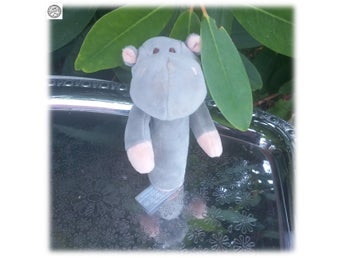 Teddykompaniet Floppy skallra flodhäst Fint skick