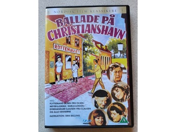 Ballade På Christianshavn - DVD - Dansk Tal, INGEN SVENSK TEXT!