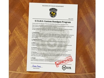 Resident Evil S.T.A.R.S. Custom Handgun Program – Raccoon City Police Department