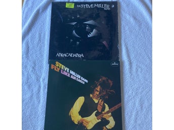 The Steve Miller Band - Abracadabra -82 & Fly Like an Eagle -76 Vinylskivor